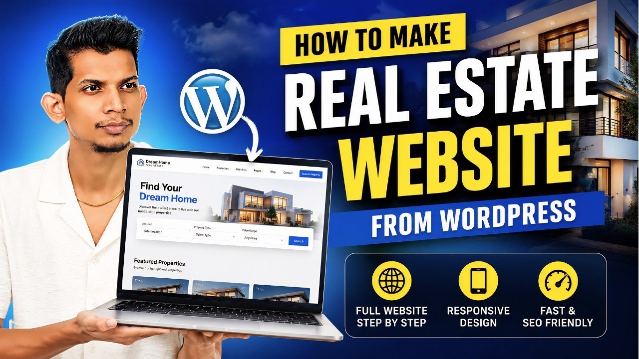 How to Make a Real Estate Website with WordPress 2026